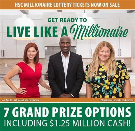 hsc millionaire lottery